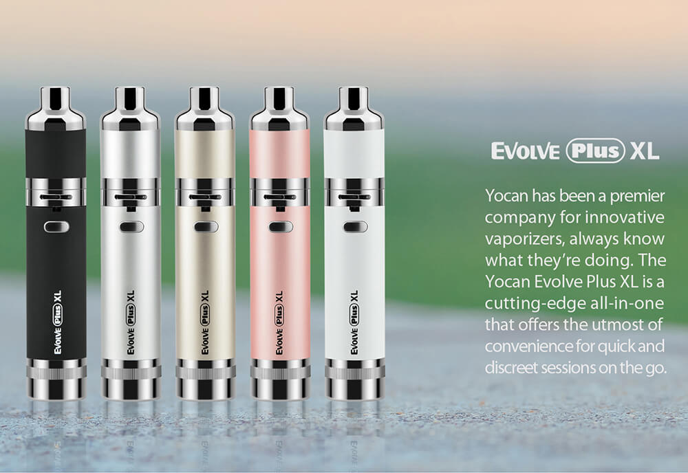 Yocan Evolve Plus XL Wax Vaporizer the newest vaporizer pen