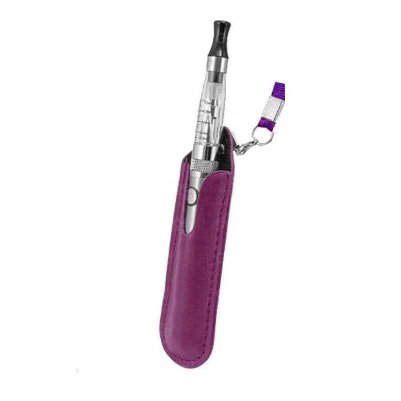 Colorful E-Cig eGo Vape Pen Holder Neck Strap Lanyard Leather
