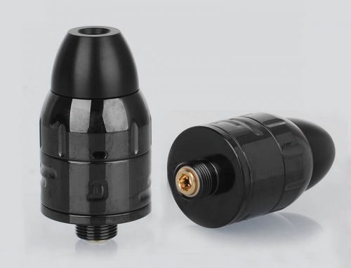 Da Vinci Mods Little Bang Style RDA Rebuildable Dripping Atomizer 24mm Diameter-Black