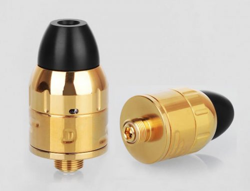 Da Vinci Mods Little Bang Style RDA Rebuildable Dripping Atomizer 24mm Diameter-Gold