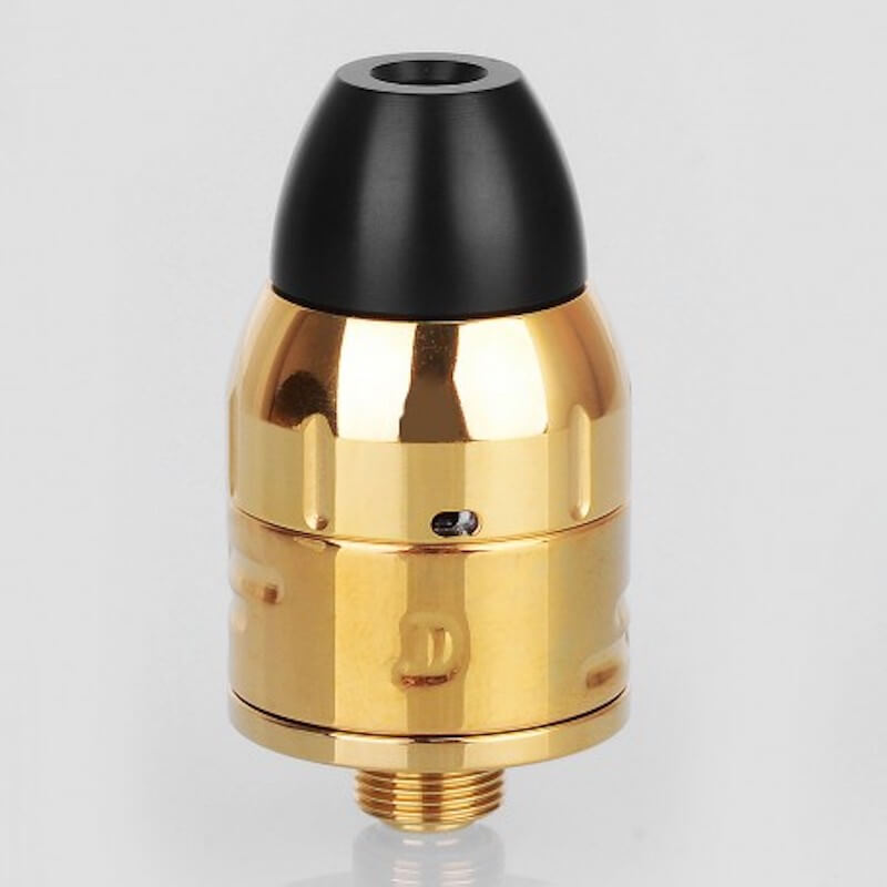 Da Vinci Mods Little Bang Style RDA Rebuildable Dripping Atomizer 24mm Diameter Gold 