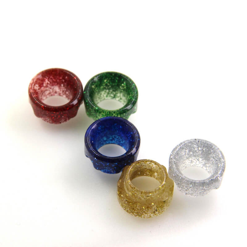 Resin Shinning Kennedy 528 Atomizer Wide Bore Drip TipsResin Shinning Kennedy 528 Atomizer Wide Bore Drip Tips