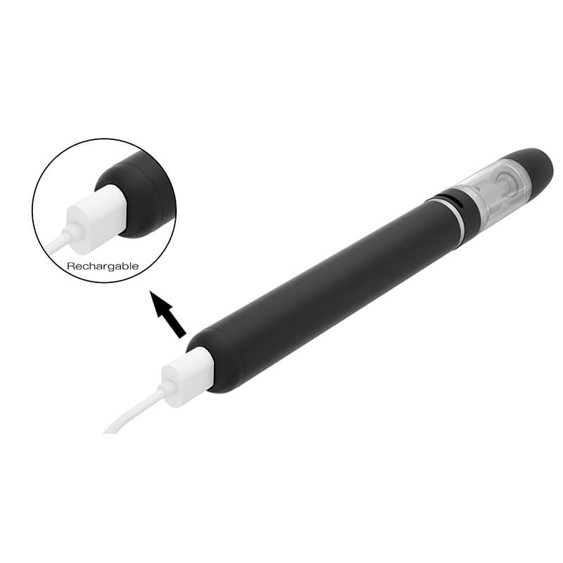 TMECIG TM-D28 Airflow Adjustable CBD-THC Bottom USB Charging Disposable vape pen 